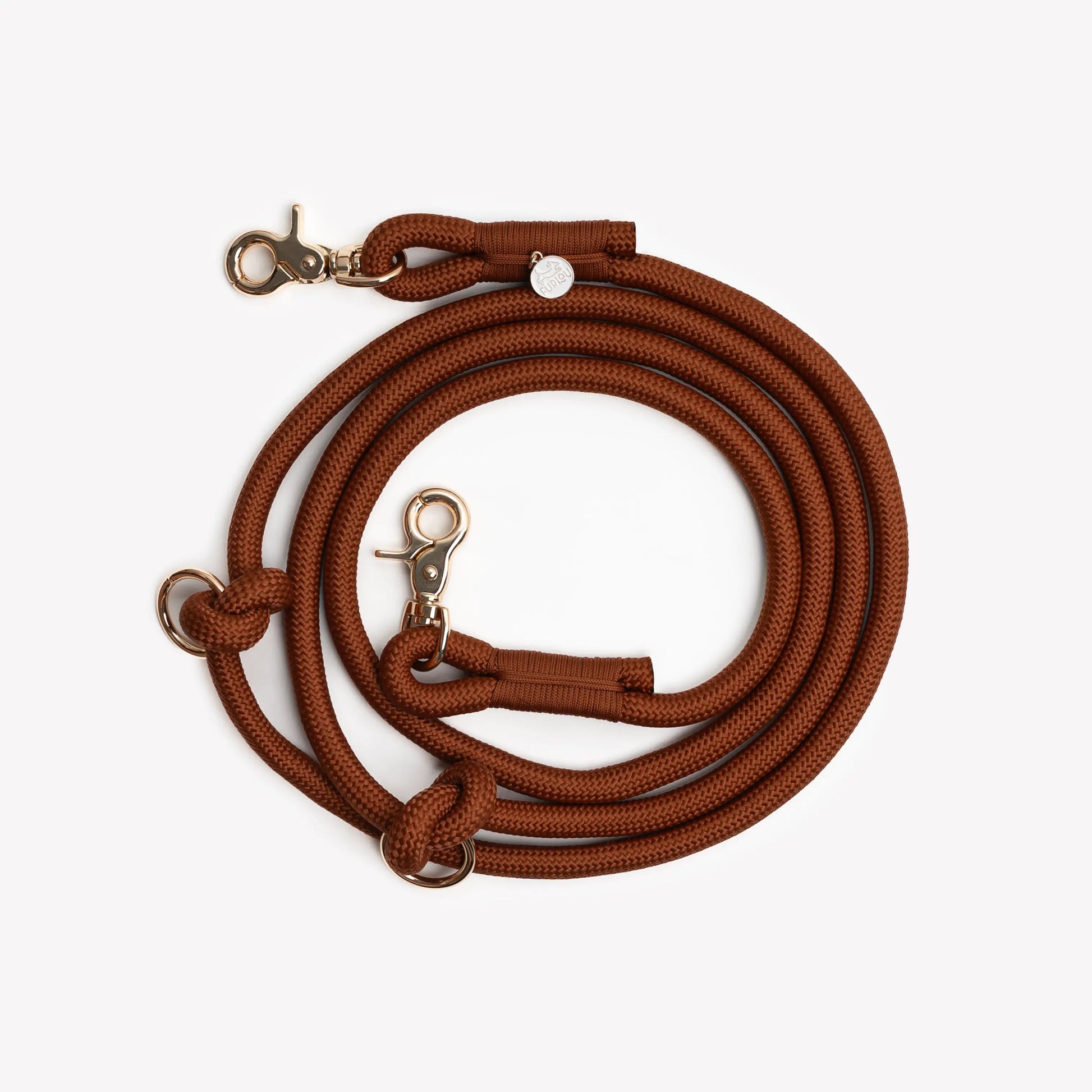 'Clay' - Hands Free Braided Leash FURLOU