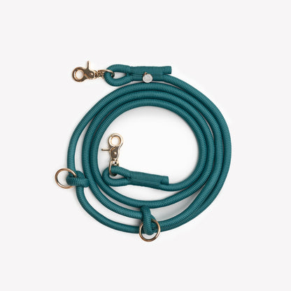 'Blue' - Hands Free Braided Leash FURLOU