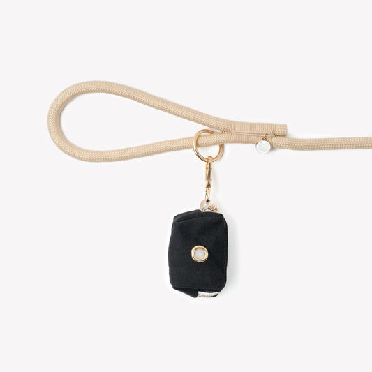 'Black' - Poop Bag Holder FURLOU